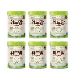 파스퇴르 리뉴얼 바른목장 원유 무항생제 위드맘 3단계 750g 6캔
