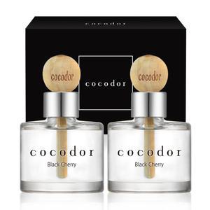 코코도르 우드볼 차량용디퓨저 50ml 2개입 블랙체리, 1개