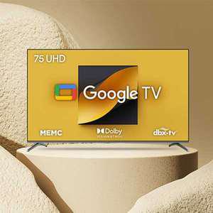 더함 치크 구글OS UHD TV 75인치 (스탠드 or 벽걸이) G754U