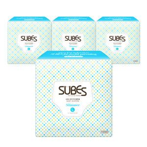 슈베스 슬리머 밴드형 기저귀 대형, 24매, 4개