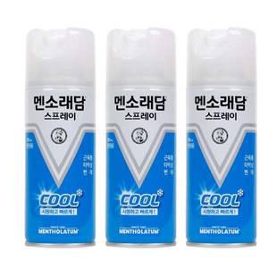 멘소래담 스프레이 쿨 3개