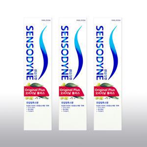 센소다인 오리지널 플러스 치약 100g 3개 dm