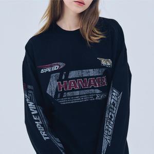 HANABI RACING 롱슬리브 블랙