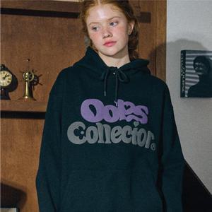 [기모] Oops Collector 후드티 블랙