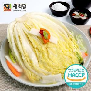[기타]새벽팜 백김치 2kg 3kg 5kg 전라도김치 국내산 100% 참매실 새벽김치