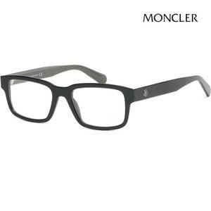 몽클레어 안경테 ML5124 001 남자 여자 명품 사각 뿔테