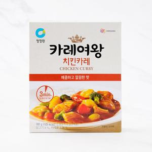 대상 청정원 카레여왕 치킨카레 160g