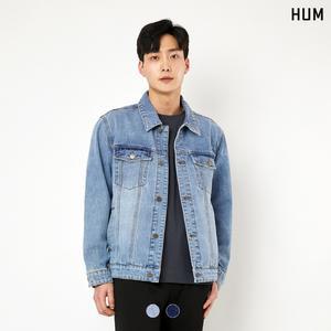 [HUM]남)워싱 스탠다드 데님 트러커자켓(FHOSDJA131M)