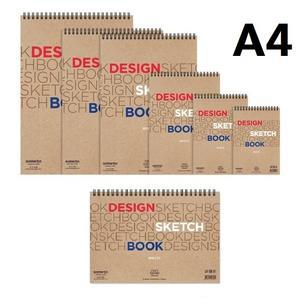 삼원 아트스퀘어 디자인스케치북 A4 200g 20매 다목적 드로잉북