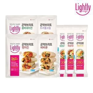 [NS홈쇼핑]라이틀리 곤약김밥 6개 + 곤약브리또 500g[33860212]