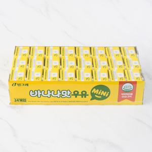 빙그레 바나나맛우유 미니 120ml * 24개입