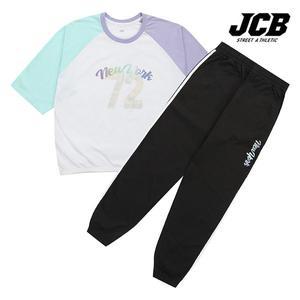 [보리보리/제이씨비]6부 티셔츠 조거 팬츠 상하복 세트