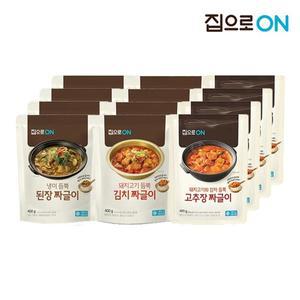 [NS홈쇼핑]집으로ON 짜글이 400g 김치4+된장4+고추장4[34052461]