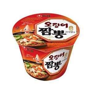 [NS홈쇼핑]농심 오징어짬뽕 큰사발 16개입[34047659]