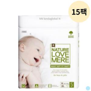 네이쳐러브메레 매직소프트 밴드 기저귀 특대 20p15팩