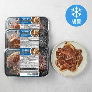꿀맛나는세상 제주 흑돼지 양념 불고기 (냉동), 450g, 3개 one option