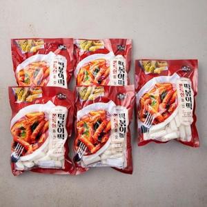 맑은물에 떡볶이떡, 500g, 5개 one option