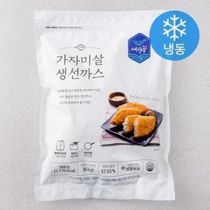 어장금 가자미살 생선까스 (냉동), 500g, 1봉 one option