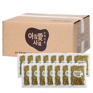[사은증정] 아침애사료 오리연어 5kg(200g x 25팩) 말랑한 노견사료 소화잘되는 부드러운사료