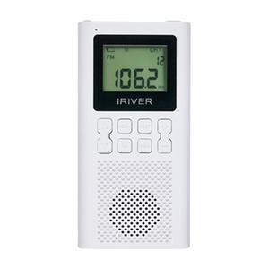 아이리버 포터블 무선 라디오 화이트 3채널 안테나 적용 선명한 음질 MP3 지원 스마트폰 연결 무선스피커 지원