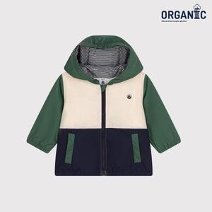 [BONTON][쁘띠바또] 컬러블록 윈드브레이커 (NUS41JD15F_MC)