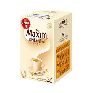 맥심 화이트골드 160T+20T(180T)