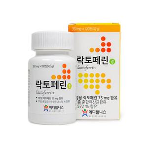 메디웰니스 이뮨랩 이뮨페린 120정 락토페린 17종 혼합유산균