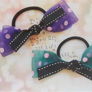 리본공예 머리끈만들기 슈슈 diy