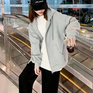 LD 사계절 후드 오버핏 후드 집업 루즈핏 점퍼 가디건 남여공용 남자 여자 간절기