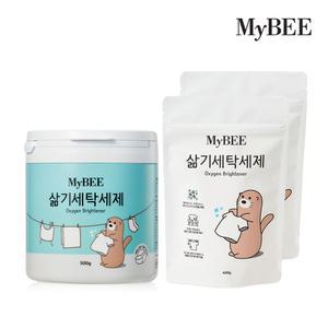 초핫딜 마이비 삶기세탁세제 용기(500g)+리필(400g) 2팩
