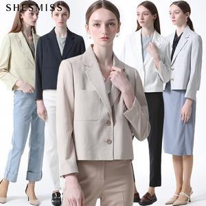 [쉬즈미스][쉬즈미스(SHESMISS)] 패치 포켓  숏 자켓 (택가격 248000원)