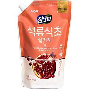[기타]라이온 참그린 석류식초설거지 리필 900g