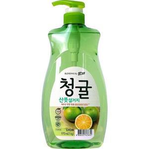 [기타]라이온 참그린 청귤 산뜻설거지 1kg