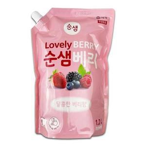 [기타]애경 순샘 베리향 주방세제 리필 1200ml