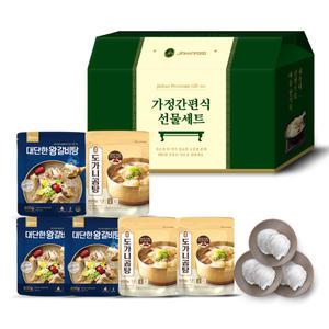 [CA1호선물세트]대단한왕갈비탕3개+바른도가니곰탕3개+당면3개
