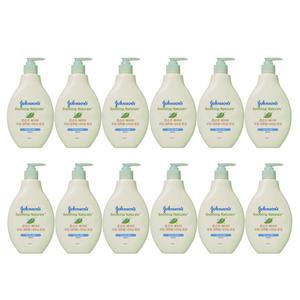 존슨즈 베이비 수딩 내추럴 너리싱 로션 400ml X12개(1box)