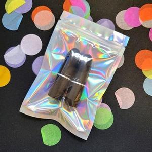 [라일리] Rly 8.5cmx13cm 지퍼백 홀로그램 홀로그램지퍼백 화장품포