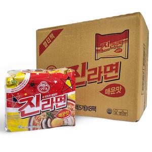 오뚜기 진라면 매운맛 멀티5입 x 8개 40봉 1박스