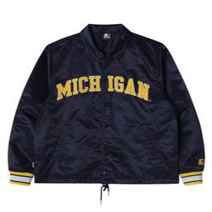 [스타터 블랙라벨][STARTER X MICHIGAN]코치자켓(네이비) SA241OJK11_NVY