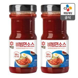 [CJ제일제당][본사배송] 백설 비빔면소스 890g X 2개