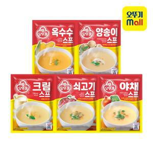 [오뚜기] 스프 80g 3+3 골라담기(옥수수/양송이/크림/쇠고기/야채)
