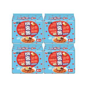 농심 배홍동 비빔면 멀티팩 564g X 4개 (총16봉)