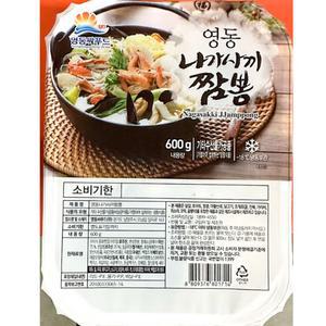 영동 나가사키짬뽕밀키트 냉동 나가사끼짬뽕 600g x5