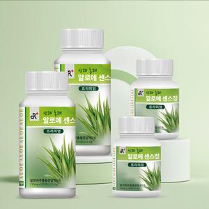 상쾌통쾌 알로에센스정 프리미엄 2종B (720정x2병+240정x2병)