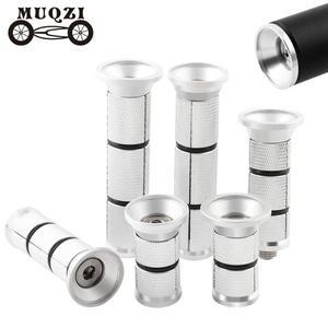 MUQZI-포크 스티어 러 28.6mm 확장기 자전거 헤드셋 스템 익스텐더 탄소 섬유 합금 포크 압축