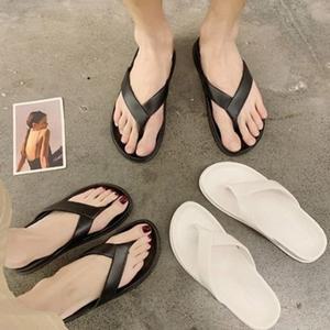 커플쪼리 여름 슬리퍼 가죽조리 남여공용