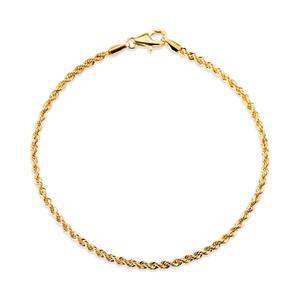 14K 글램 1.8mm 트위스트 이태리 체인 팔찌 IRB40656