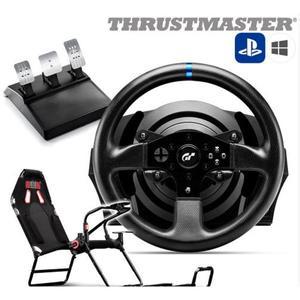 [기타]트러스트마스터 T300RS GT 레이싱휠,3페달 포함 (PS PC용) + GT Lite 레이싱 시트(NLR-S021)