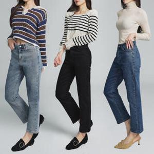 봄신상/와이드진/데님/청바지/밴딩/부츠컷/크롭진/일자/빅사이즈/스판/