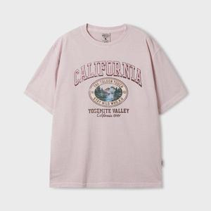 [후아유](김해점)California Dyed Graphic T-shirt  WHRPF2522U